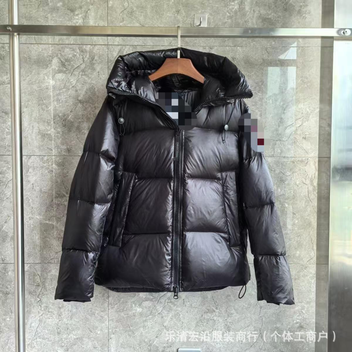 冬季正确版男款情侣派克棉服连帽加厚保暖防风时尚外套装 7