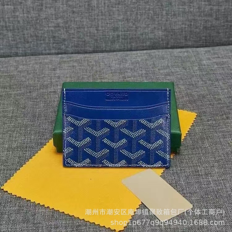 现货代发新款goyard男女信用卡零钱包狗牙卡包卡套高雅德卡夹跨境 10