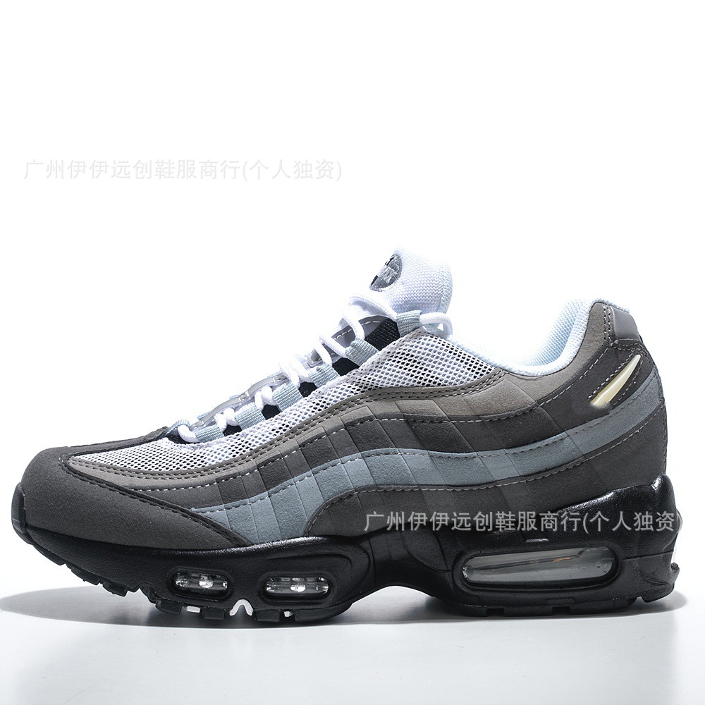 男式运动单鞋气垫减震户外休闲弹簧跑步鞋女鞋大码AIRMAX95跨境 9