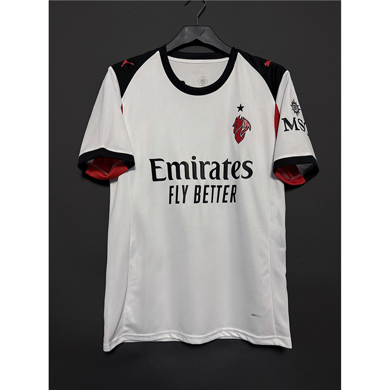 2526赛季短袖球衣皇马巴萨AC曼联切尔西迈阿密多特桑托斯足球服 53