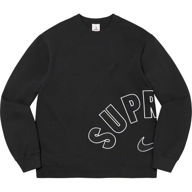 高版本supreme25SS 潮牌HOODED SWEATSHIRT 大LOGO加绒帽衫卫衣 74