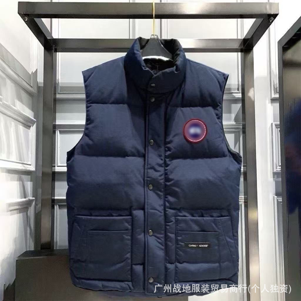 新款高端正确版大鹅大口袋男女情侣派克棉服连帽加厚保暖防风外套 39