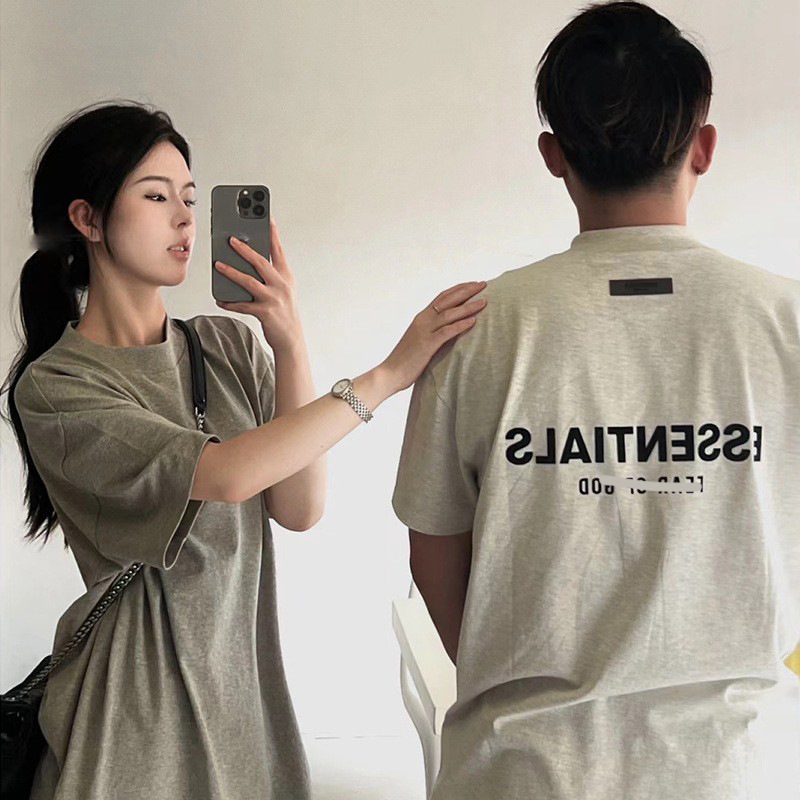 FOG复线ESSENTIALS短袖高街美式宽松情侣潮牌男女纯棉T恤批发 2