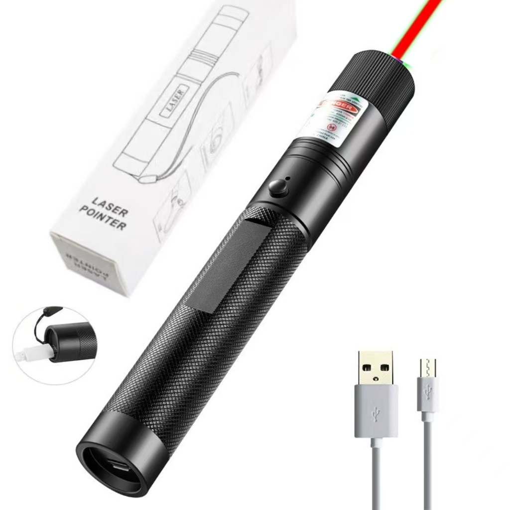 USB303红光满天星直充内置电池白盒装