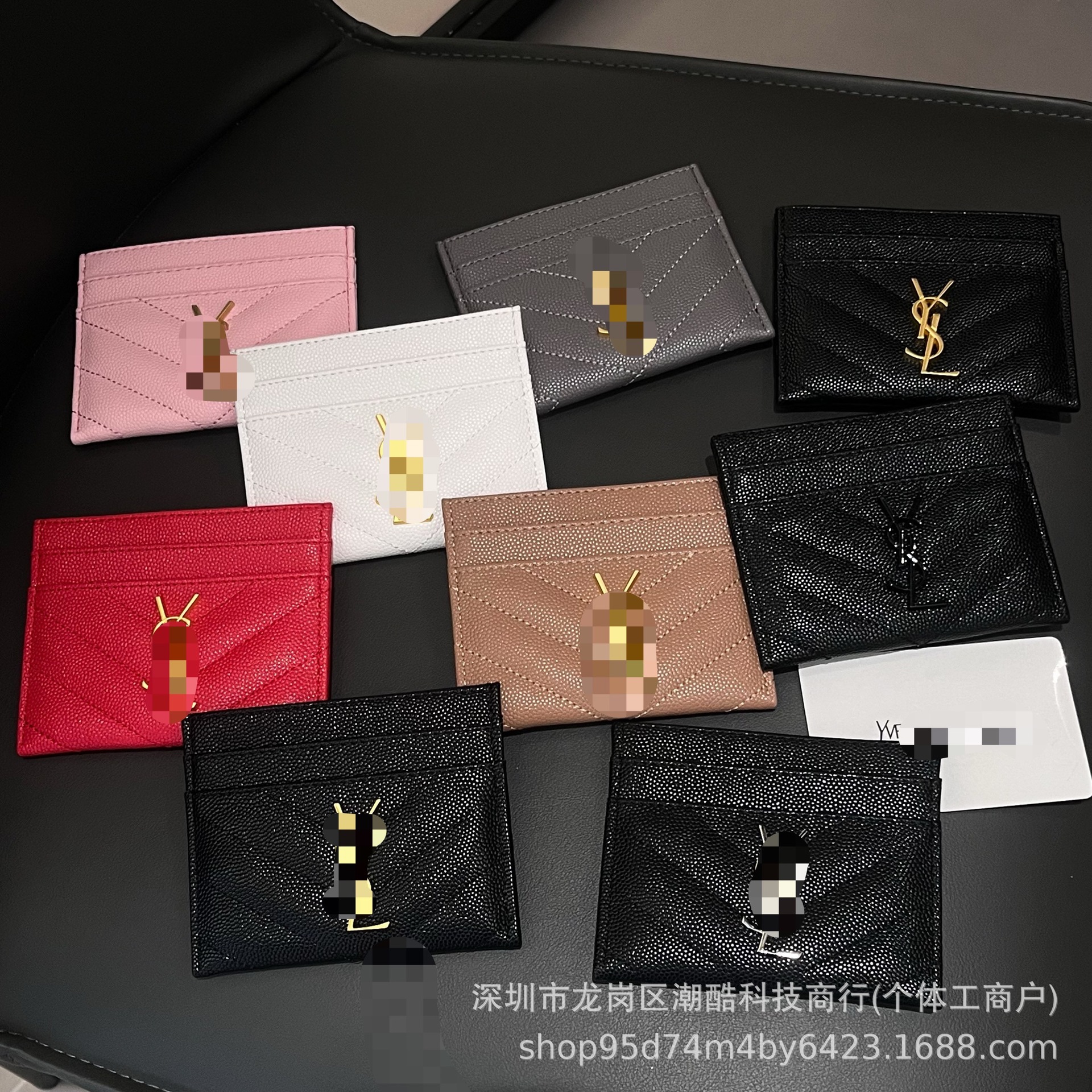 厂家直销现货直批卡包卡套鱼子酱鳄鱼纹老花小香杨树林香香家潮牌