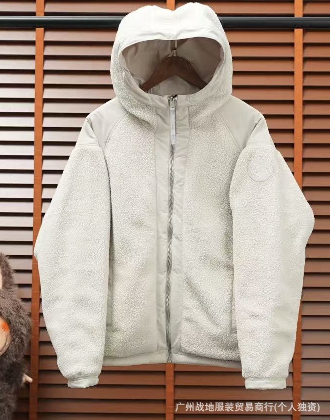 新款高端正确版大鹅大口袋男女情侣派克棉服连帽加厚保暖防风外套 31