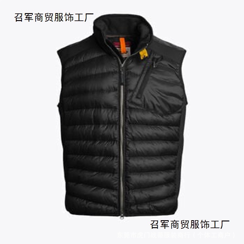 跨境PJS高版跳伞绗缝男士连帽加厚白鸭绒羽绒服防风保暖夹克外套 3