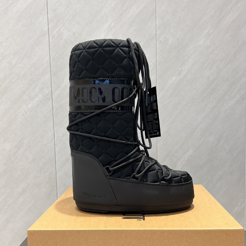 高定25ss秋冬新款月亮靴雪地靴系列内增高防滑保暖丑萌滑雪鞋短靴 15