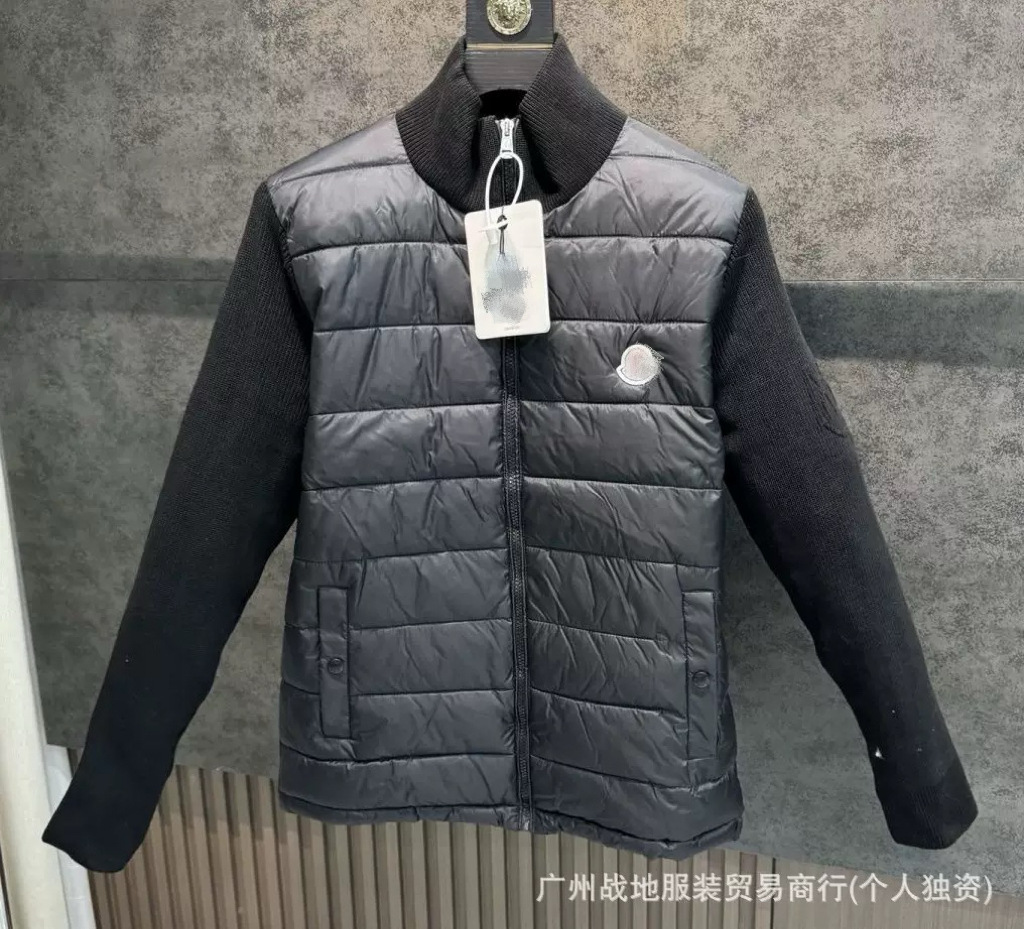 跨境高版本外贸M玛雅黑色经典羽绒服白鸭绒舒适保暖防寒连帽外套 71