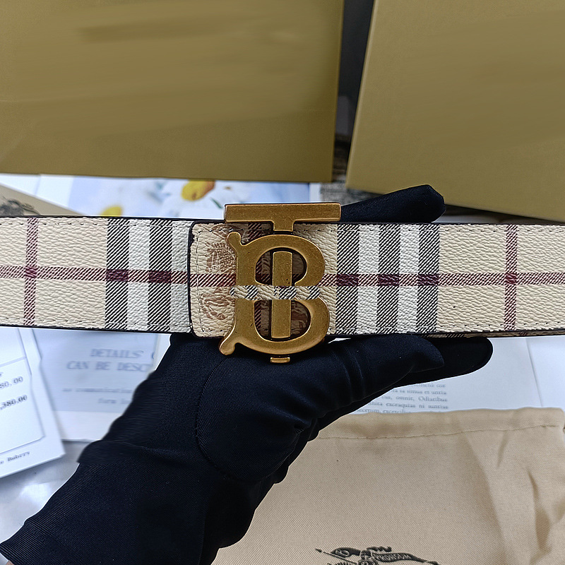 男女士平滑扣皮带双面压花内穿皮商务腰带潮流休闲百搭裤带 10