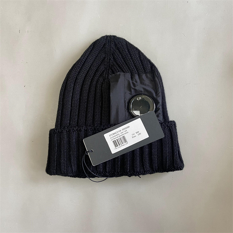 批发新款罗纹CP眼镜秋冬针织帽男女户外保暖情侣WINTER护目保暖 11