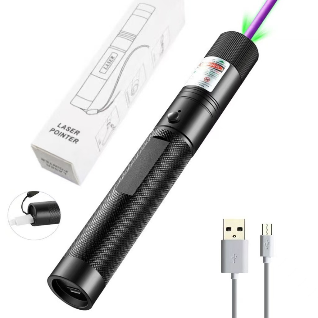 USB303蓝紫光满天星直充内置电池白盒装