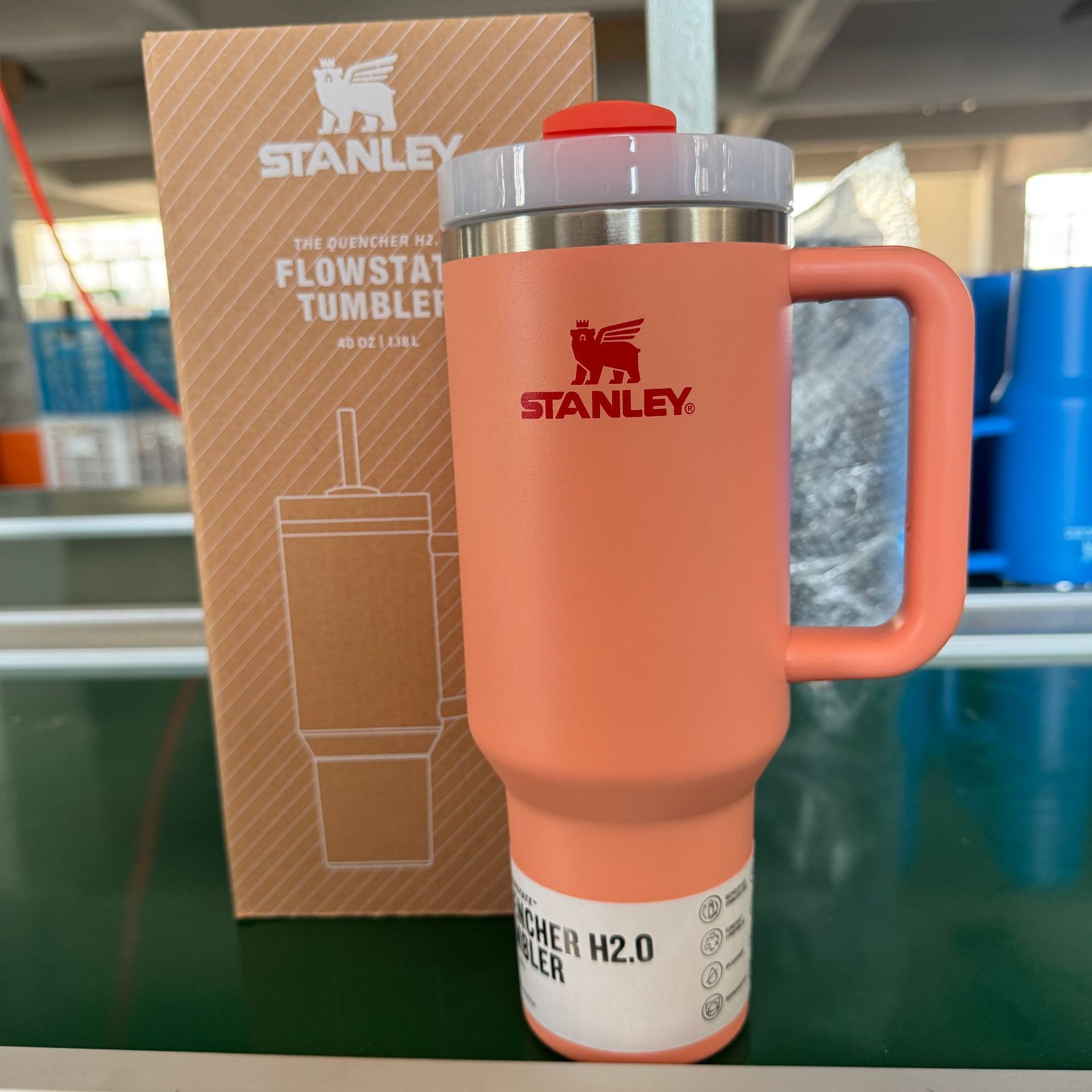 STANLEY海外原版不锈钢吸管杯美版大容量保温杯冷水杯子女冰霸杯 21