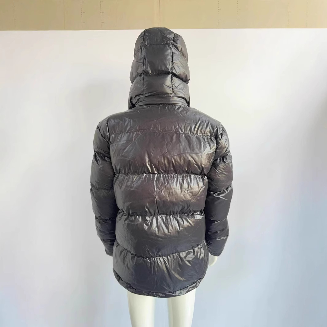 批发跨境新款外贸男款棉服可加标亚马逊棉衣男装纯色简约男士连帽 3