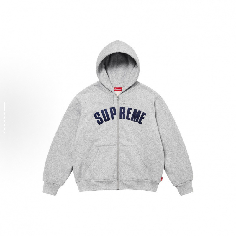 高版本supreme25SS 潮牌HOODED SWEATSHIRT 大LOGO加绒帽衫卫衣 32