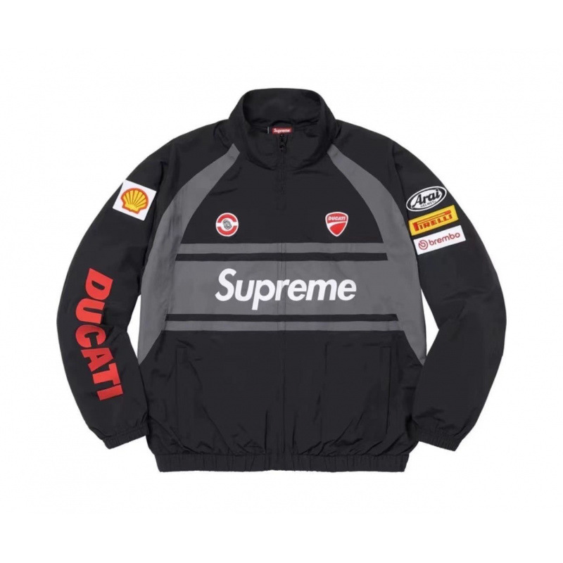 高版本supreme25SS 潮牌HOODED SWEATSHIRT 大LOGO加绒帽衫卫衣 22