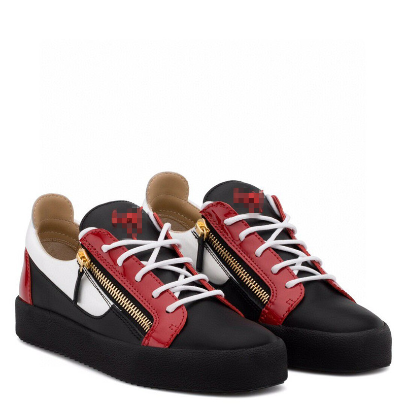 GZ真皮低帮男女同款板鞋2025拼色时尚透气圆头运动鞋sportshoes 9