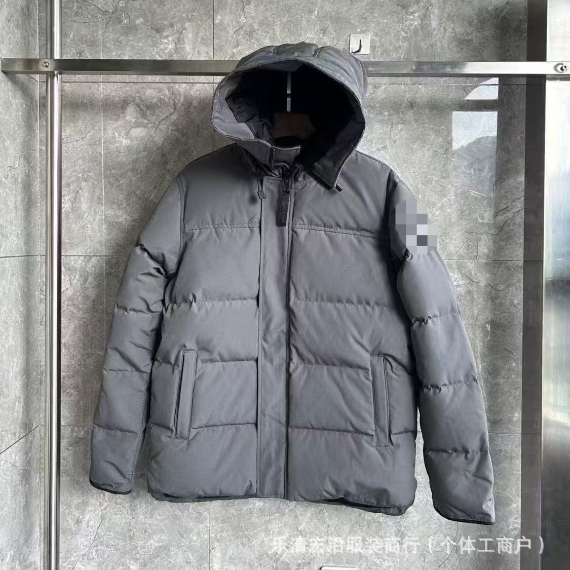 冬季正确版男款情侣派克棉服连帽加厚保暖防风时尚外套装 9