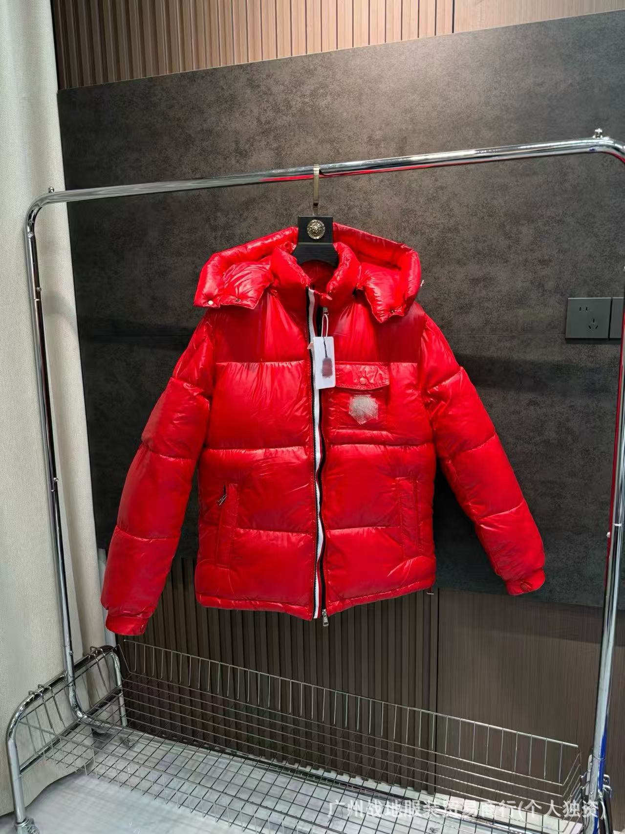 跨境高版本外贸M玛雅黑色经典羽绒服白鸭绒舒适保暖防寒连帽外套 28
