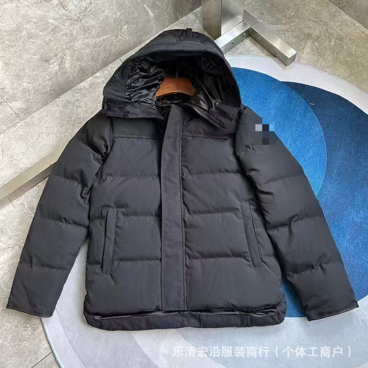 冬季正确版男款情侣派克棉服连帽加厚保暖防风时尚外套装 17