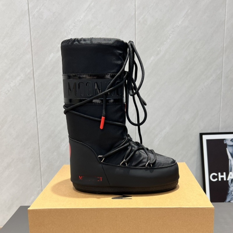 高定25ss秋冬新款月亮靴雪地靴系列内增高防滑保暖丑萌滑雪鞋短靴 71