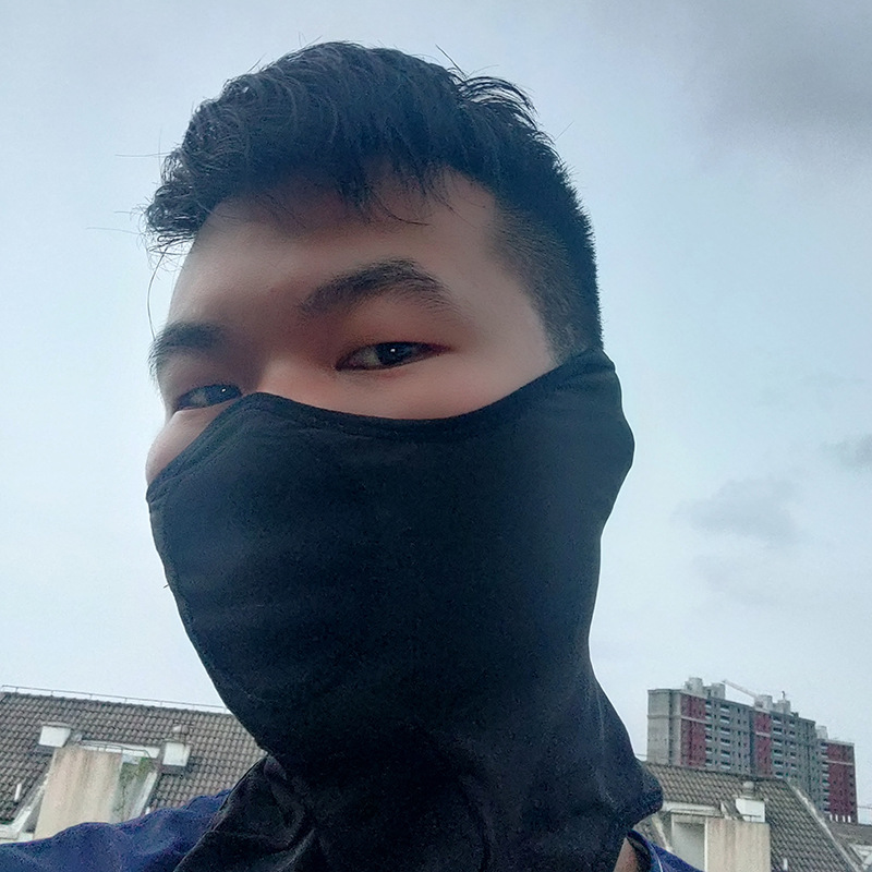 2025年秋冬新款跑步骑行运动套头围脖耳罩保暖防风透气足球面罩 3