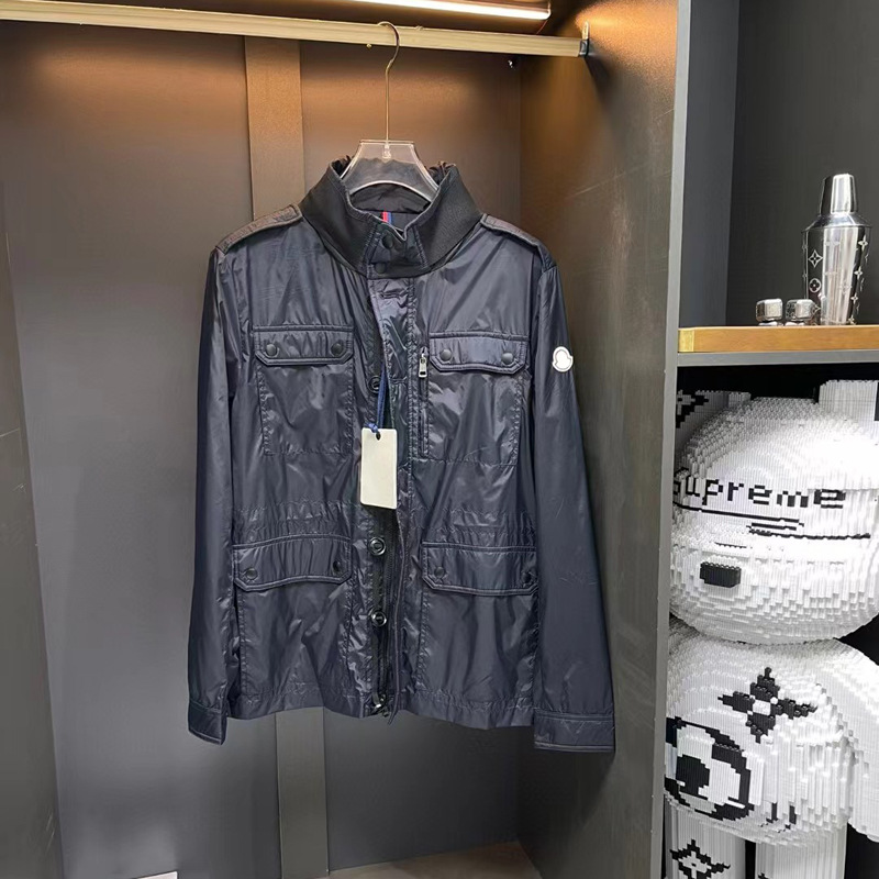 2024春秋新款夹克男青年时尚外套男士修身薄款休闲上衣韩版商务潮