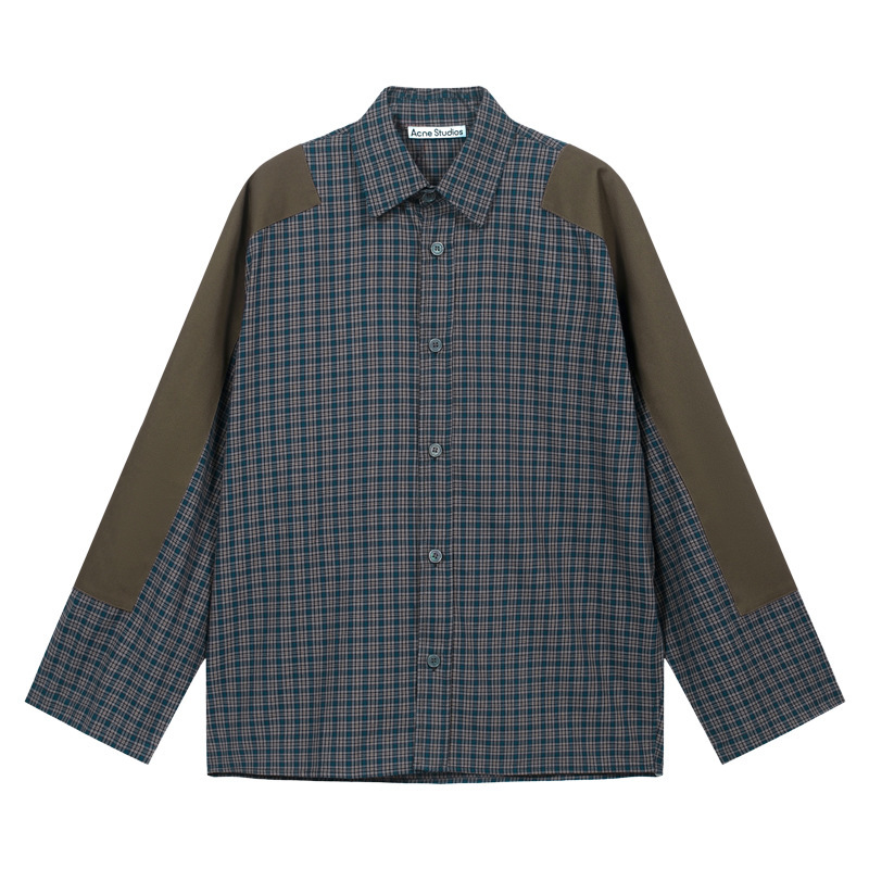 跨境潮牌AC1996烫钻字母印花水洗做旧轻奢男女宽松纯棉长袖T恤 10