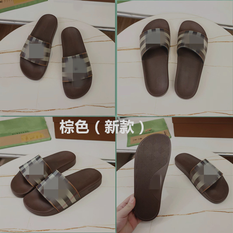 棱格纹印花方块拖鞋2025夏季跨境柬埔寨金边越南尼日利亚slippers 9
