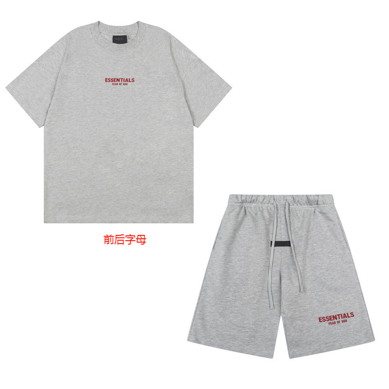 跨境美式FOG新款黑色字母ESSENTIAL套头连帽卫衣男女加绒高街帽衫 27