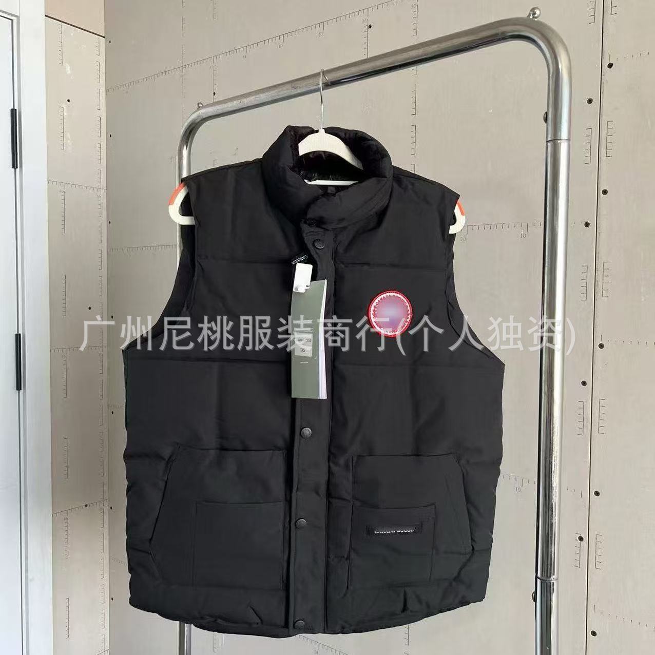 新款正确版鹅大口袋男女情侣派克棉服连帽加厚保暖防风外套 7