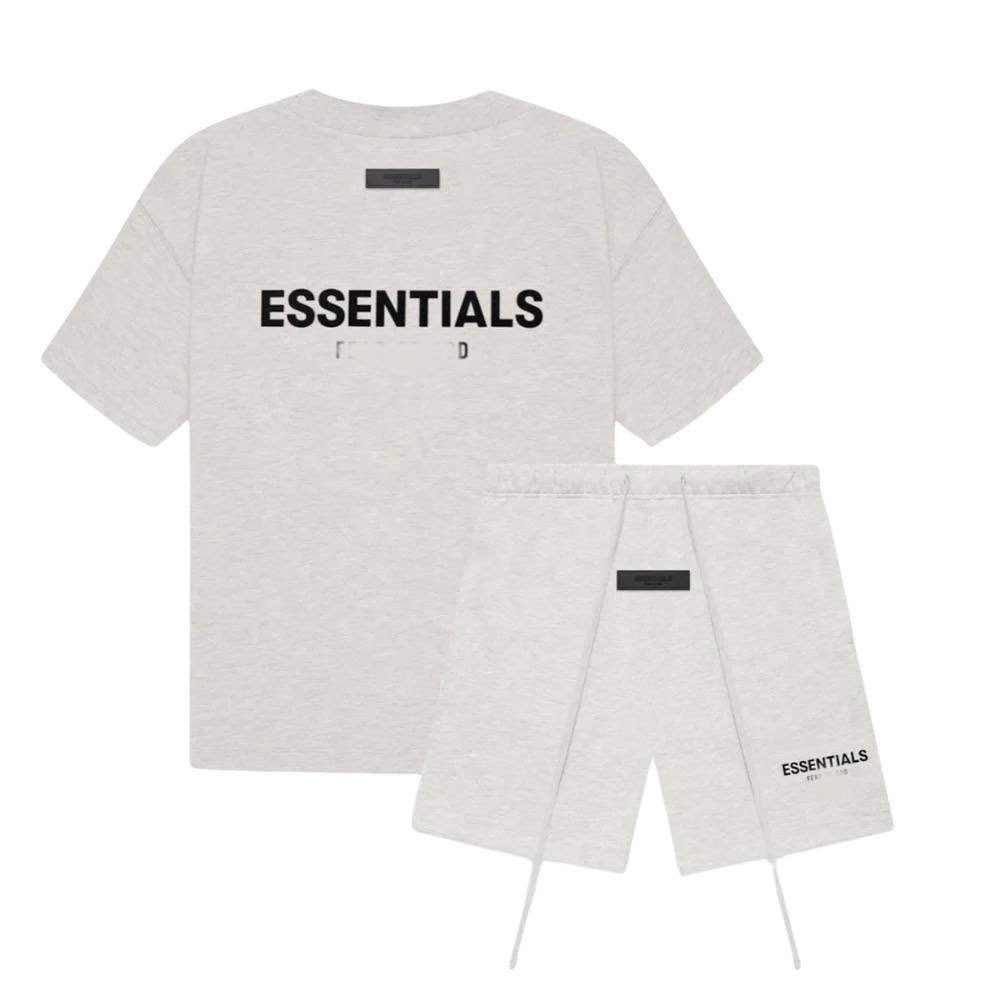 高端原厂复线ESSENTIALS短袖高街美式宽松情侣潮牌男女纯棉T恤批 7