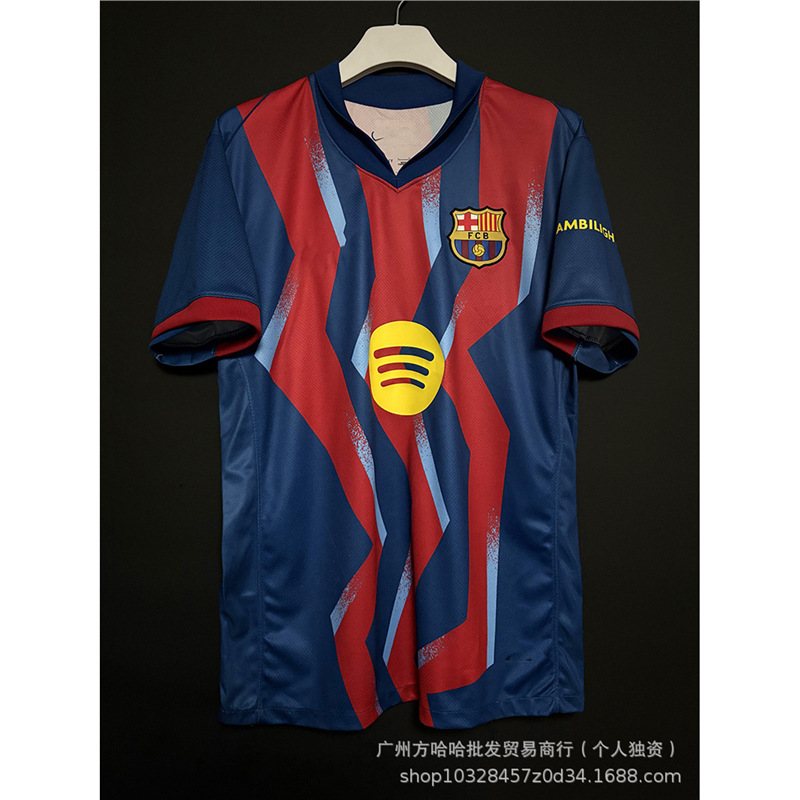 2526赛季短袖球衣皇马巴萨AC曼联切尔西迈阿密多特桑托斯足球服 58