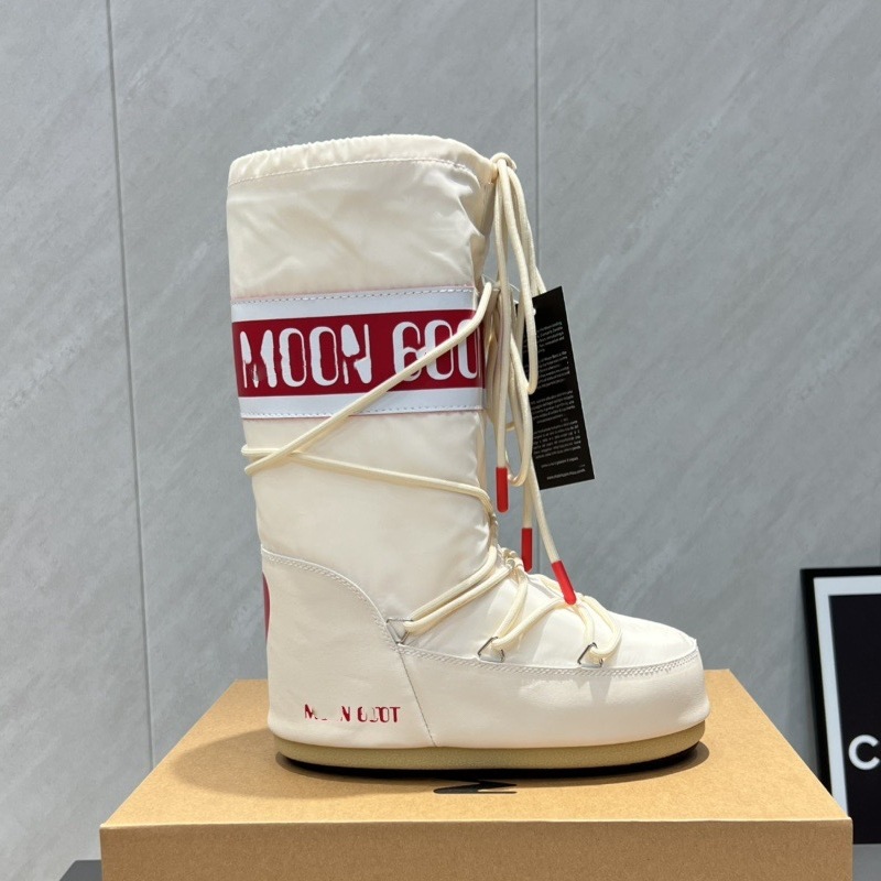 高定25ss秋冬新款月亮靴雪地靴系列内增高防滑保暖丑萌滑雪鞋短靴 47