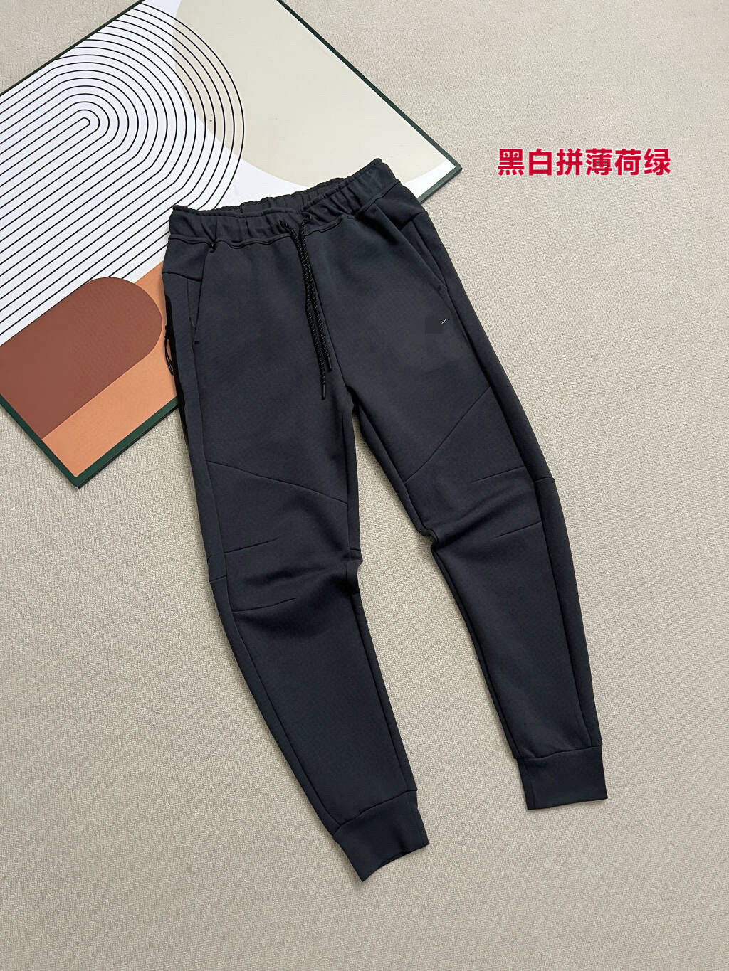 25春秋休闲运动压胶TECHFIEECE科技拉链套装外套卫裤950+496 6