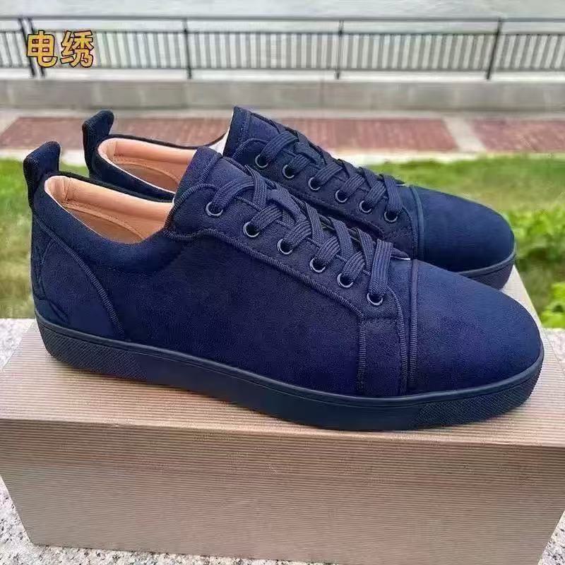 外贸专供铆钉鞋红底鞋头钉足球鞋休闲情侣潮流时尚百搭系带板鞋 14