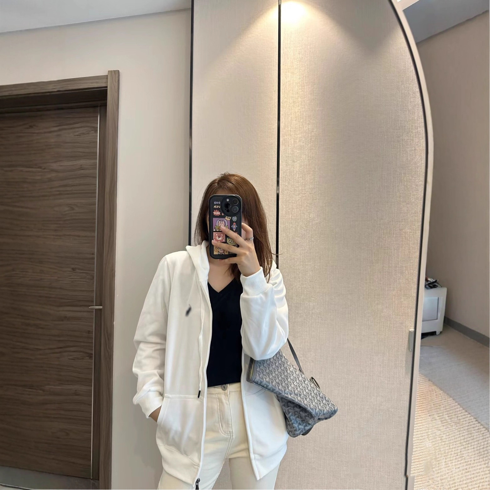 13色跨境RL小马刺绣男女纯色拉链开衫连帽卫衣外套帽衫潮套装 3