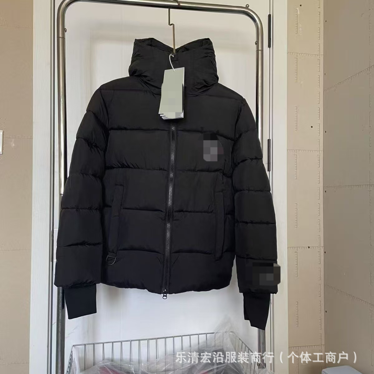 冬季正确版男款情侣派克棉服连帽加厚保暖防风时尚外套装 8