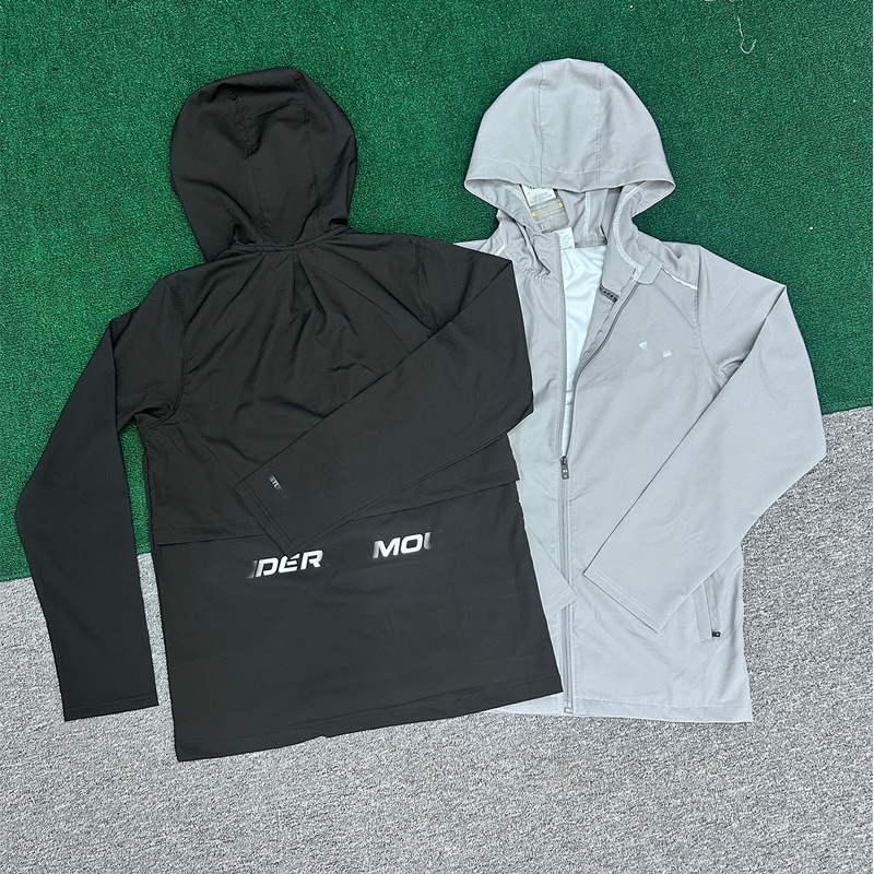 批发青少年夹克2025年新款春秋季男休闲帅气男士上衣薄款外套连帽