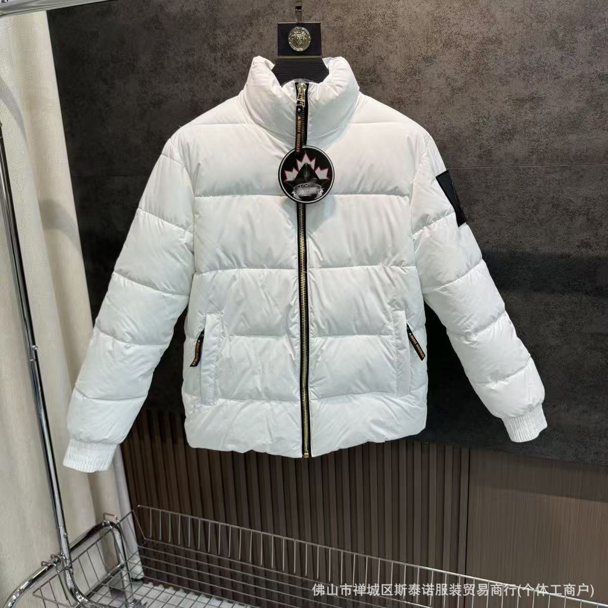 蒙家Maya高版本加厚防风羽绒棉服男女同款亮面保暖连帽外套外贸 25