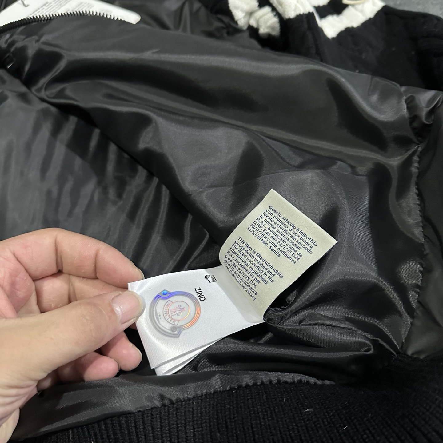 2026秋冬新款高奢针织袖拼接立领鸭绒服棉服商务百搭轻薄外套男女 7