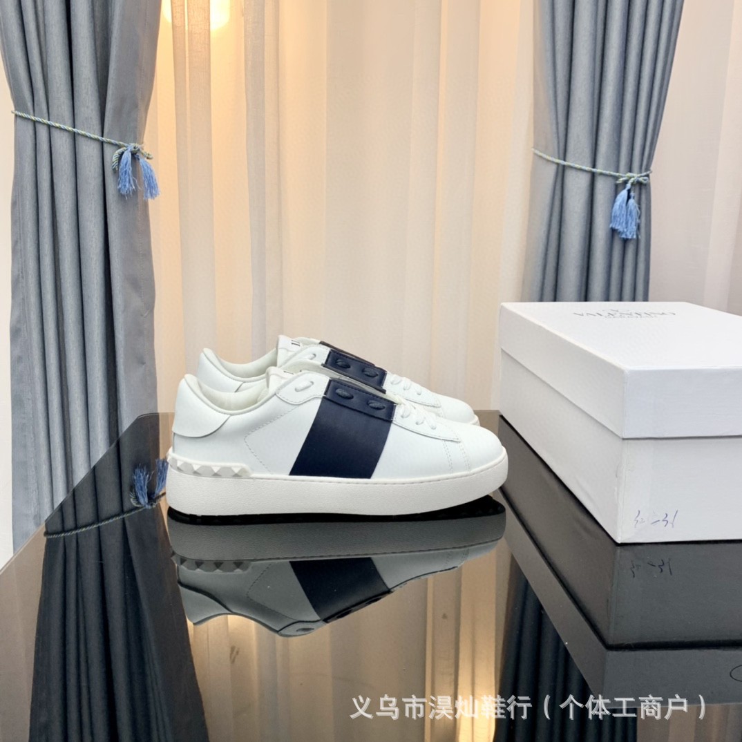 2025欧洲站情侣鞋百搭运动小白鞋轻便板鞋拼色男女鞋麦昆小白鞋 8