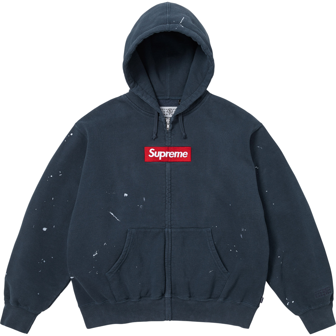 高版本supreme25SS 潮牌HOODED SWEATSHIRT 大LOGO加绒帽衫卫衣 39