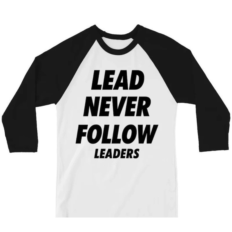 【跨境欧码】New2026LeadNeverFollowLeaders2DPrinted 2