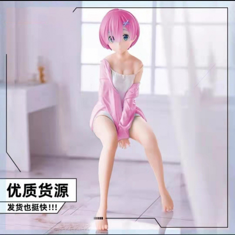 Re从零开始的异世界生活周边猫耳雷姆樱花蕾姆手办拉姆美少女摆件 8