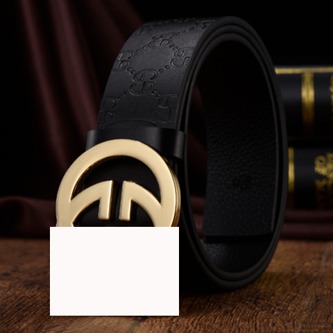 69压花黑色金扣