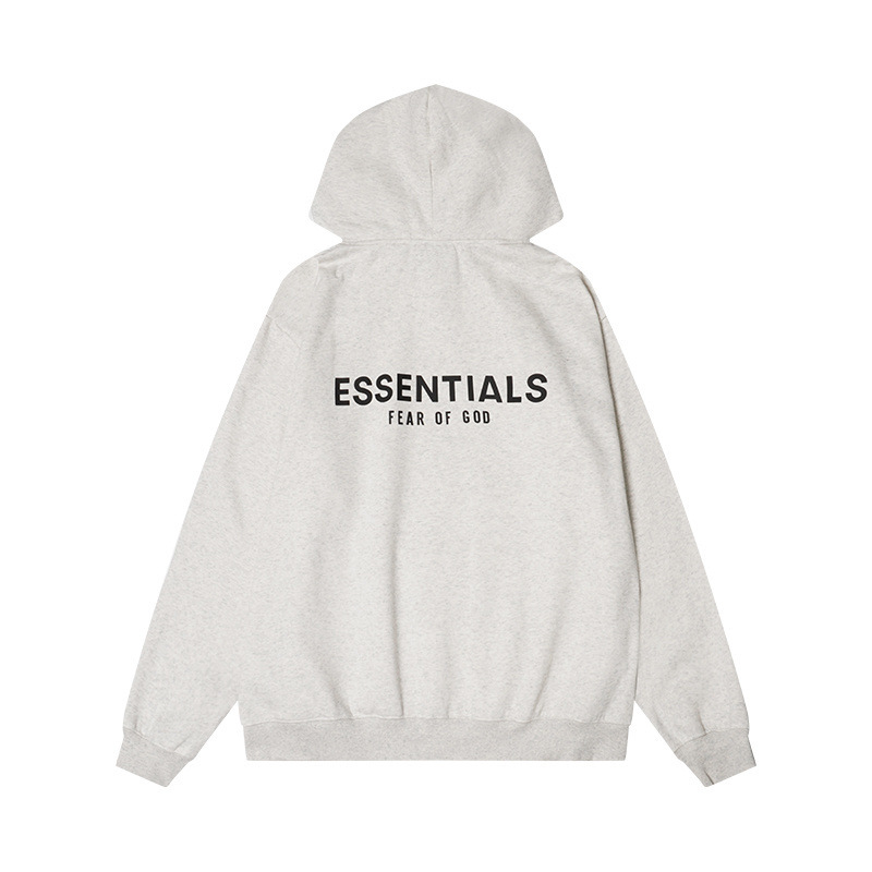 跨境美式FOG新款黑色字母ESSENTIAL套头连帽卫衣男女加绒高街帽衫 68