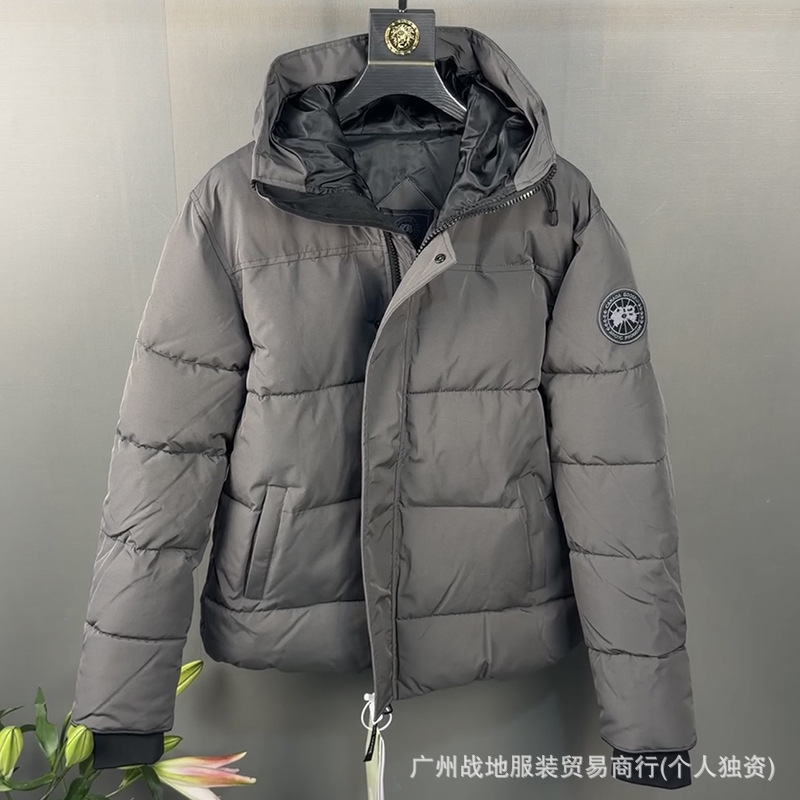 新款高端正确版大鹅大口袋男女情侣派克棉服连帽加厚保暖防风外套 47