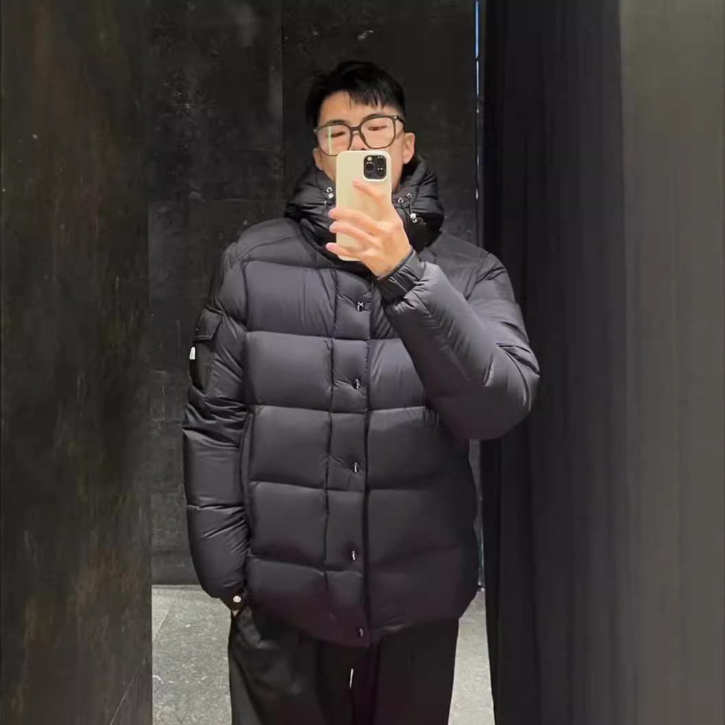 高版本蒙家哑光雾面玛雅Vezere连帽可拆卸男女同款羽绒服防寒保暖 3