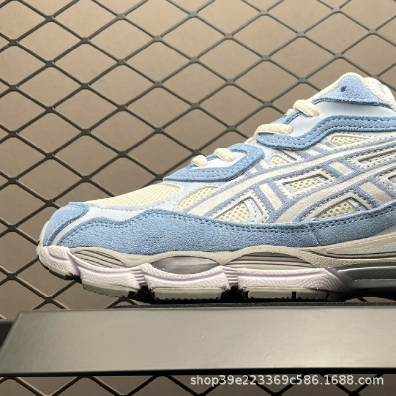 新款Gel-NYC耐磨网面拼接透气老爹鞋户外防滑缓震低帮跑步运动鞋